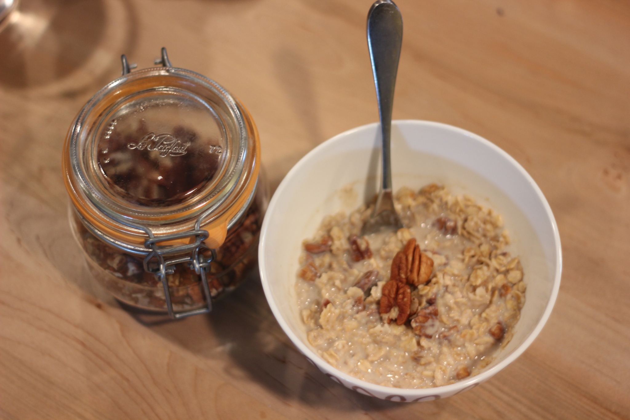 Oatmeal with *zero* added sugar – homeinapinch